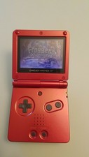 Nintendo Game Boy Advance SP Handheld System - Flame Red