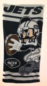 Toalla de playa Mickey de los New York Jets - Imagen 1 de 1