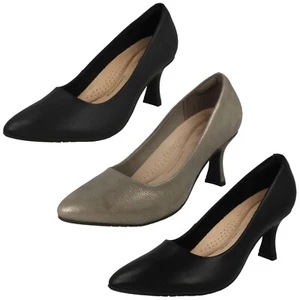 Damen Clarks Smart Elegant Pumps Spitze Spitze Kataleyna Strass - Bild 1 von 28