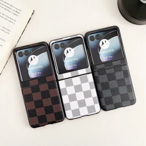 For Motorola moto razr 2025 ultra Phone Case 2024 luxury Shockproof Leather cute - Picture 1 of 18