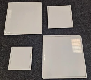 Access Panel with Concealed - Damaged -  Metal Inspection Door with Push Lock - Picture 1 of 5