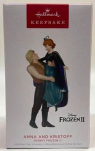 Hallmark Keepsake 2022 Ornament Anna and Kristoff Disney Frozen II - Picture 1 of 4