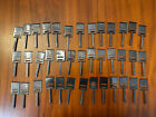 Lot Of (39) MARKLIN H0 - 7509 - Basements for Catenary Masts / for K Track