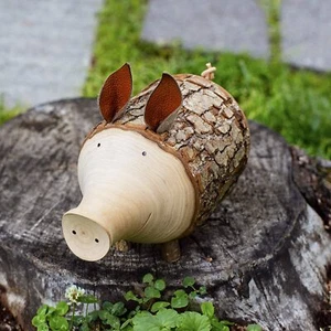 Large Piggy Bank for Adults, Wood Piggy Bank for Boys and Girls, Nursery Decor - Picture 1 of 7