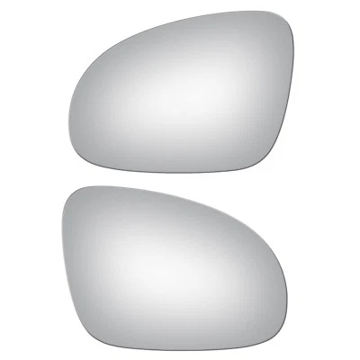 Juego de pares de espejos de vidrio para VW Passat Rabbit Jetta GTI Eos R32 lado izquierdo y derecho Foto 1 de 4