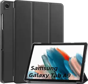 For Samsung Galaxy Tab A9 PLUS (2023) Leather Smart Cover Flip Tablet Case 11in - Picture 1 of 12
