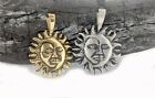 Ying Yang Sun & Moon Horoscope Cosmos Astrology Charm Necklace Pendant Jewelry