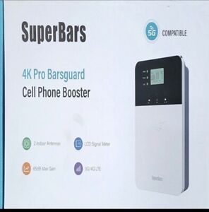 Superbars Cellphone Signal Booster 6,000sq Ft