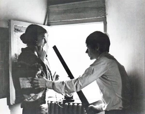 Cycle JANE BIRKIN -2 IMAGES N&B - LE DIABLE AU COEUR  - 1976 - B.QUEYSANNE - Picture 1 of 2