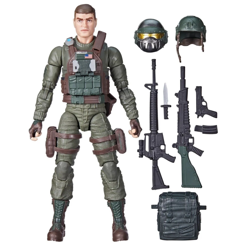 Hasbro G.I. Joe Classified Series Robert Grunt Graves Action Figure (F7470)