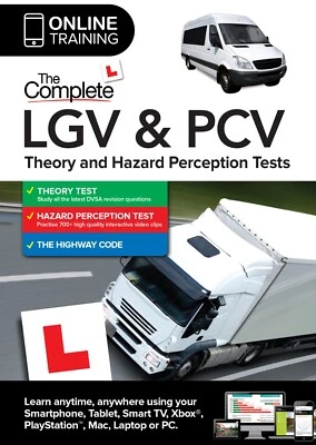 2026 LGV PCV Theory & Hazard Perception Driving Tests Online Training Posted - Image 1 of 4