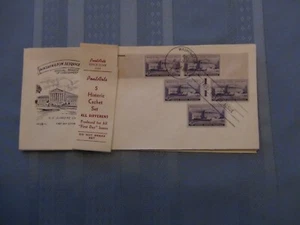 US # 991 Supreme Ct 3C Set Of 5 Pent Arts Cachet Unaddressed FDC W/Label #10 - Picture 1 of 4