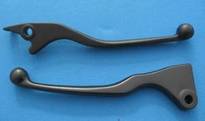 HONDA  CG125 1999 - 2008 BLACK FRONT BRAKE & CLUTCH LEVER /  LEVERS SET - (DISC) - Picture 1 of 2
