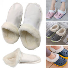 Replacement Fur Insoles Shoes Liners Soft Furry Inserts Thickened Shoes Clogs