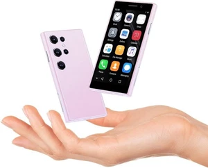 Unlocked Super Mini Smart Mobile Phone/Android 4G Dual Sim Small Pocket - Purple - Picture 1 of 6