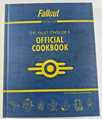 Fallout Vault Dweller's Official Cookbook Gift Set Special Ed Blue Cover - Image 1 of 4
