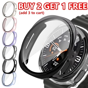 Funda protectora completa de vidrio para PC para Samsung Galaxy Watch 8 40 mm 44 mm - Imagen 1 de 21