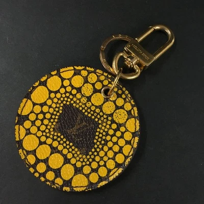 EGA Louis Vuitton Yayoi Kusama Porte Cles Calabaza Punto Llavero Bolso Dije/7BL0588 Foto 1 de 4