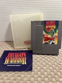 Dragon Warrior (Nintendo NES, 1989)  with Manual