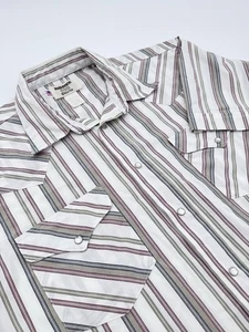 Vintage Ruddock Bros Shirt Western Style Pearl Snap Shirt - Picture 1 of 6