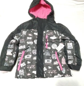 Girls Winter Coat Athletech 2 In 1 With Hoodie Water Resistant Size Small (6/6X) - Picture 1 of 12