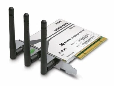 D-Link DWA-552 Xtreme-N Wireless PCI Desktop Adapter With Antenna - Image 1 of 2