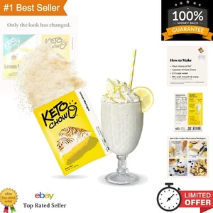 Single Serve Keto Shake Powder: Lemon Meringue - Low-Carb Protein Rich Option - Picture 1 of 7