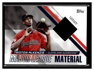 Triston McKenzie - 2024 Topps Major League Material #MLMTM - Picture 1 of 2