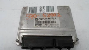 ENGINE COMPUTER PROGRAMMED PLUG&PLAY AUDI A4 2000 4D0907551AH 0261204346 OEM - Picture 1 of 5