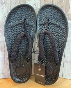 Zapatos chanclas Allbirds Sugar Zeffers negros talla 10 para hombre nuevos con etiquetas - Imagen 1 de 6