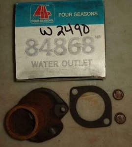 Ford Mercury Lt. Trucks 1973-1976 New Four Seasons Goose Neck Water Outlet 84868 - Picture 1 of 5