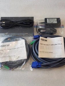 New Black Box ACR2004A ServSwitch Wizard IP VGA HD15F 2 x 6-Pin Mini DIN F PS/2 - Picture 1 of 7
