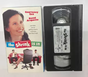 The Shrink Is In Universal 2001 VHS Courteney Cox David Arquette - Imagen 1 de 1