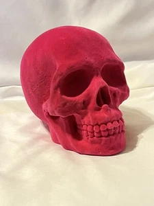 Skull Bank Hot Pink Velvet - Picture 1 of 9