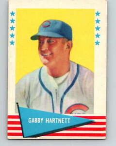 1961 Fleer #41 Gabby Hartnett  Chicago Cubs V28788