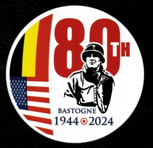 80TH ANNIVERSARY BASTOGNE 1944-2024 (Sticker) - Picture 1 of 1