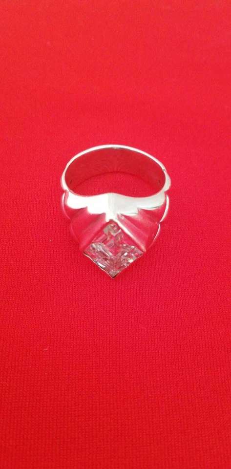 ANELLO  -  DONNA - ARGENTO 925  CON ZIRCONE CENTRALE  - Immagine 1 di 4