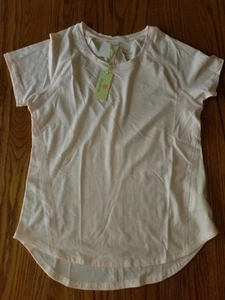 Nwt Womens Tangerine Blush Light Pink Shirt Top Short Sleeved Medium M Large L - Picture 1 of 2