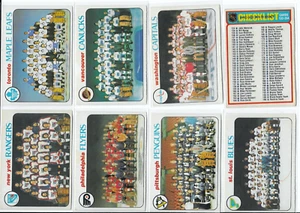 1970's O-Pee- Chee Hockey Card Lot Of 9 (Very Good) - Bild 1 von 2