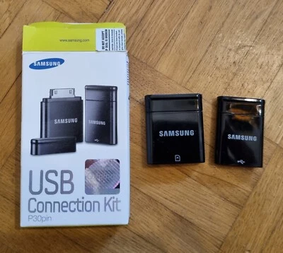Samsung USB und SDHC Card Connection Kit P30PIN Galaxy Tab 10.1, 8.9 etc - Image 1 of 3