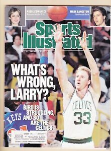 December 11, 1989 Sports Illustrated Larry Bird Nadia Comaneci Mark Langston