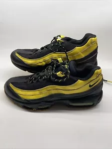 Nike Air Max 95 “Frequency Pack” Black/Yellow 2018 Men’s Size 10.5 - Picture 1 of 7