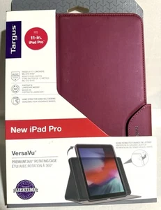 🎥 Targus - VersaVu Classic Folio Case for Apple 11-inch iPad Pro - Burgundy - Bild 1 von 2