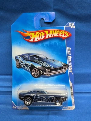 Hot Wheels 2009 Rebel Rides 9/10 145 1970 Dodge Dixie Challenger BLUE 5SP - Image 1 of 4