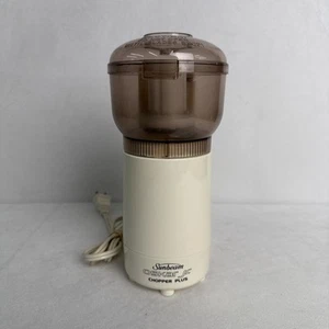 Vintage Sunbeam OSKAR Jr Chopper Plus Food Processor Model 14131 Works - Picture 1 of 12