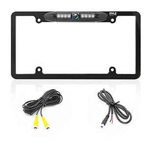 Pyle PLCM29MS Waterproof IP-67 License Plate Rear View Backup Camera - Picture 1 of 7