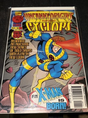 Uncanny Origins #1 Featuring Cyclops 1996 Marvel Comics 1st Issue - Image 1 of 4