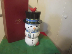 Lenox Feathered Friends Schneemann 4 EISSCHALEN #19 MIT BOX/COA - Bild 1 von 7