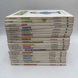 VTG Value Tales “Value Of” Books Spencer Johnson Hard Cover Homeschool Lot Of 21 - Picture 1 of 8