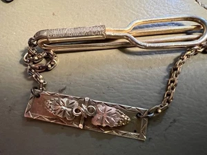 Swank Vintage Tie Clasp - Gold Plated? - Black Hills Gold - Great Condition! - Picture 1 of 4